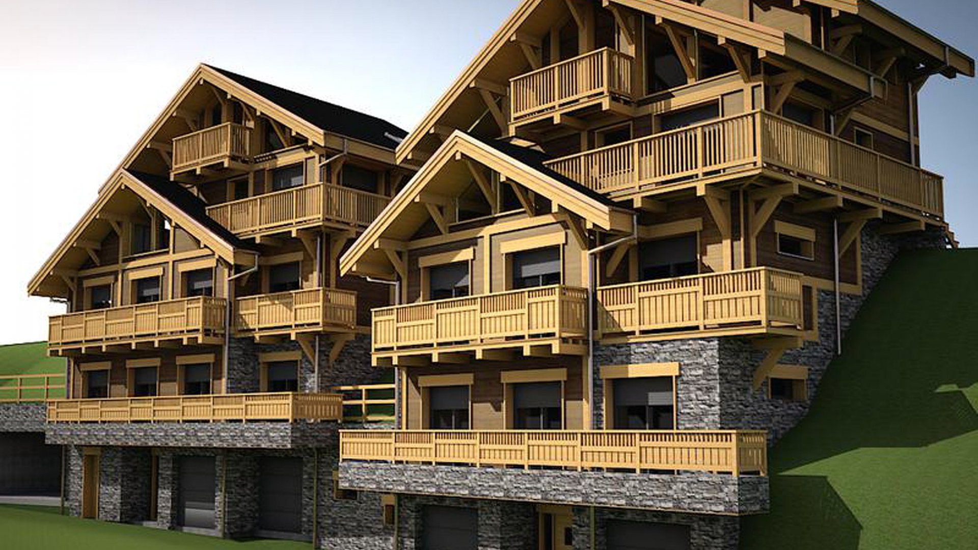 7 bedroom new build chalet for sale in Meribel Centre - 101